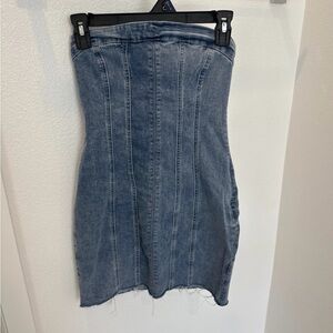 Princess Polly Blue Denim Top